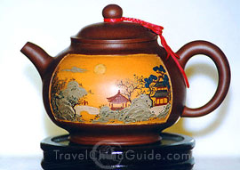 Chinese Tea Set is made from fine clay of exceptional quality