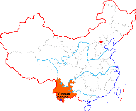 Jinghong in China